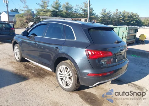 2018 Audi Q5 2.0T Premium/2.0T Tech Premium from USA, damaged, VIN WA1BNAFY3J2018800